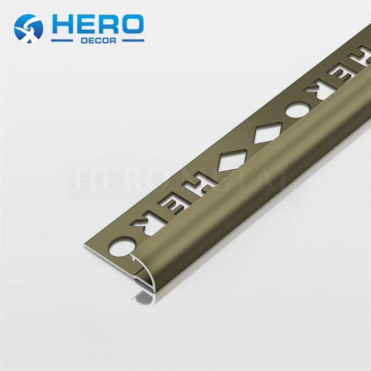 Aluminum Round Shape Tile Strip