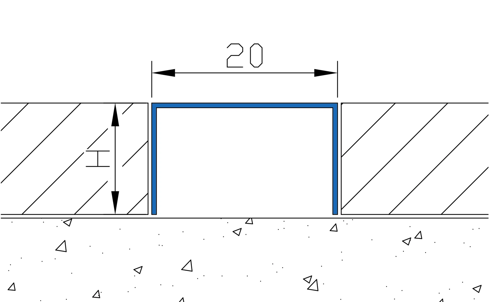 6-20 stainless steel U shape strip 6-20 stainless steel U shape strip