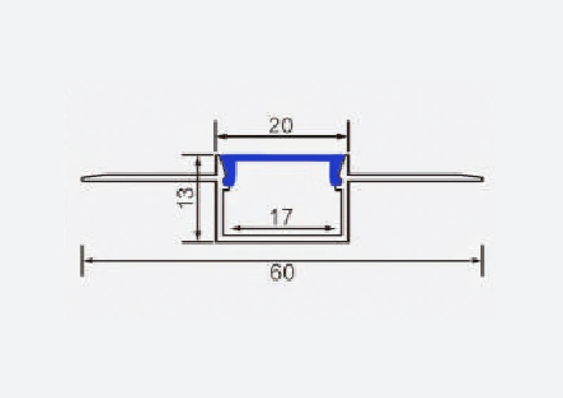 HM711 keel Drawings Of Flexible Led Light Channel Series HM711 keel Drawings Of Flexible Led Light Channel Series